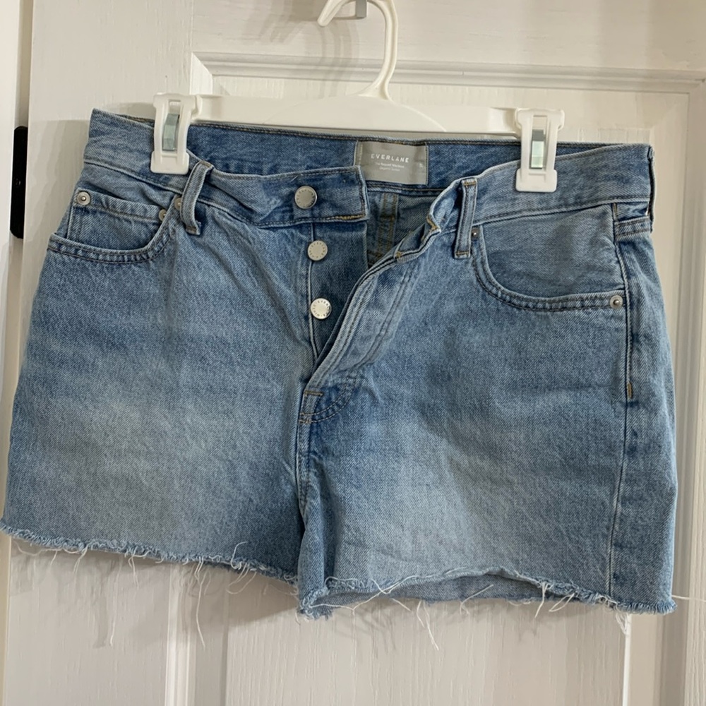 Everlane denim relaxed 90s shorts size 27